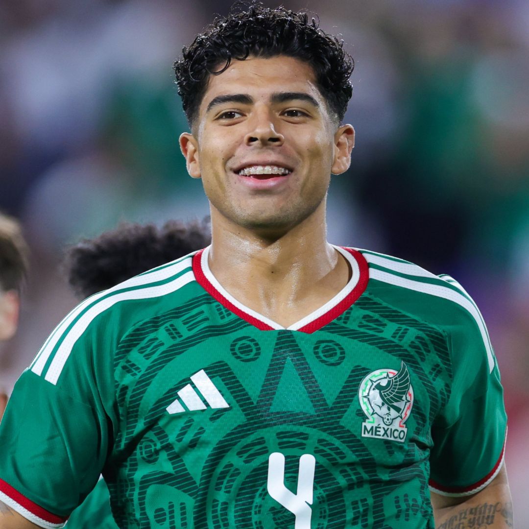 Victor Guzmán, jugador de la selección mexicana